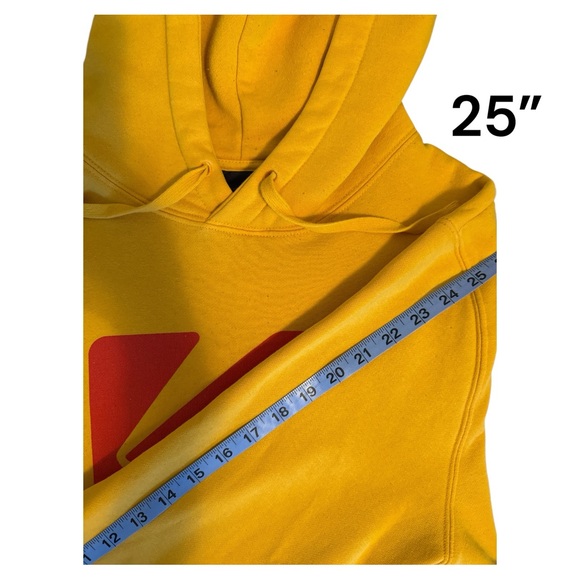 H&M Kodak Men's Yellow Hoodie Large - Picture 6 of 9